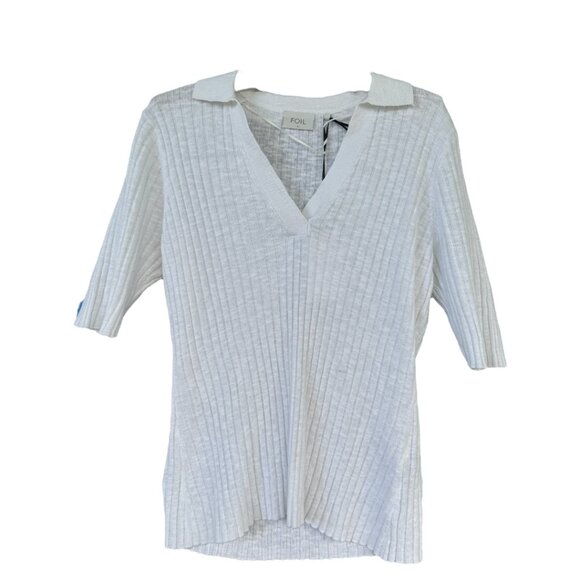 FOIL Polo Sweater NWT - Picture 1 of 5